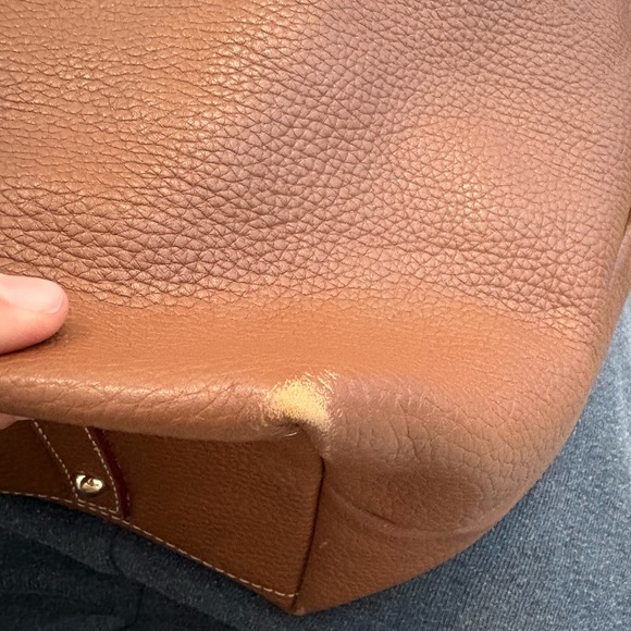 Dooney and Bourke Pebble Grain Small Logo Lock Sac👜 - Picture 7 of 15